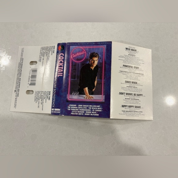 Cocktail Original Motion Picture Soundtrack Cassette 1988 - Picture 8 of 8
